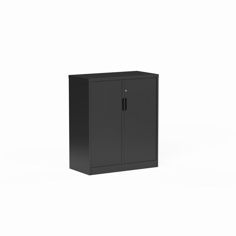 04 Tempo Tambour Cabinet 1020mmH x 900mmW x 450mmD Black