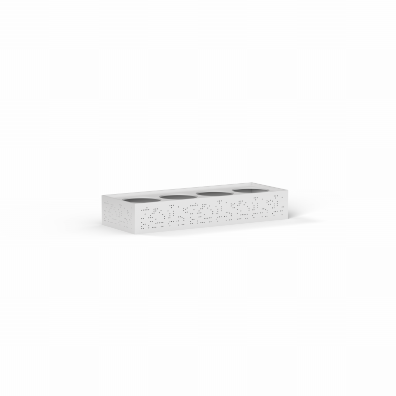 05 Tempo Planter Box 200H x 1200W x 450D White