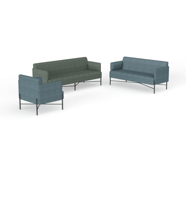 Avalon Sofa Series Group Render