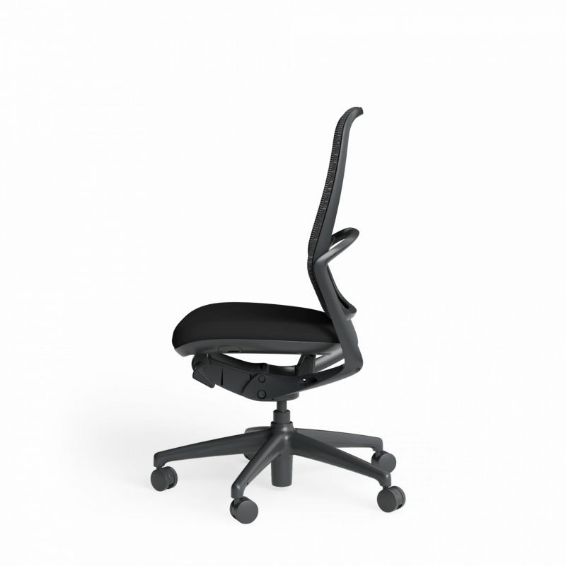 Astral Executive Chair no Arms Side View 1700