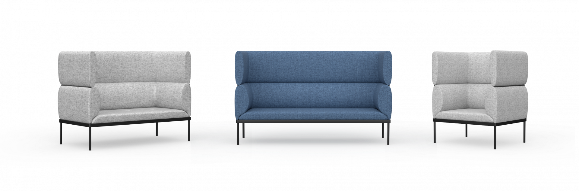 Isla Lounge armchair, 2-seater and 3-seater